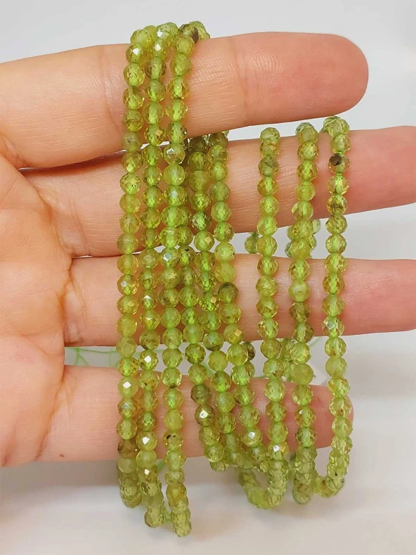 Peridot (Zebercet) Taşı Dizi 3.5mm (45946) ürün görseli 1