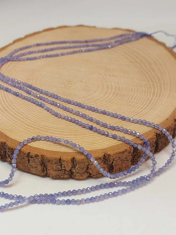 Tanzanit Taşı Dizi 2mm (45948) - Resim 3