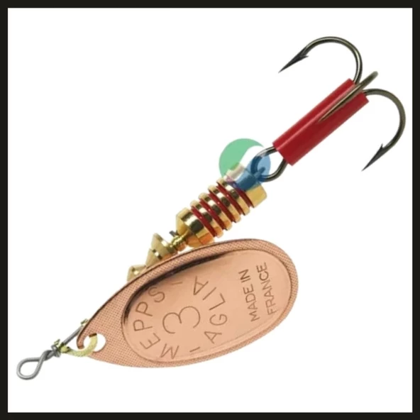 Uyguna-Yakala Bronz No:3 Mepps Aglia-ÖKŞ.005 - Resim 2