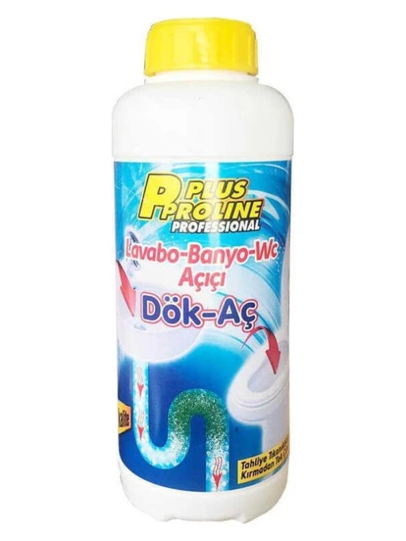 Plus Proline Dök-Aç Lavabo Banyo Wc Gider Açıcı 1 kg