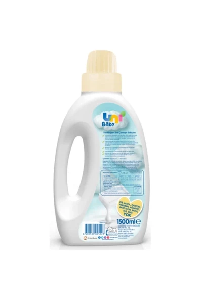 Unibaby Sıvı Deterjan 1500 Ml Yenidoğan SARI 1adet - 2