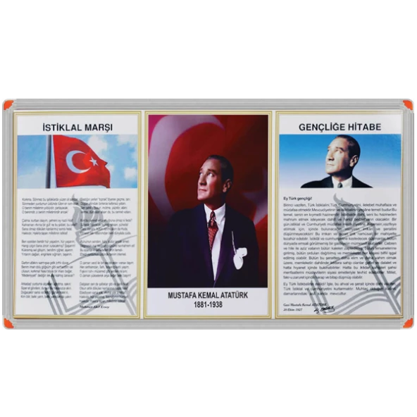 Panda Milli Levha 3 LÜ Lüx 45x90 MM PAN419