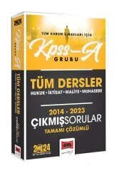 Yargı Yayınları 2024 KPSS A Grubu Tüm Dersler Hukuk-İktisat-Maliye-Muhasebe Tamamı Çözümlü Çıkmış Sorular