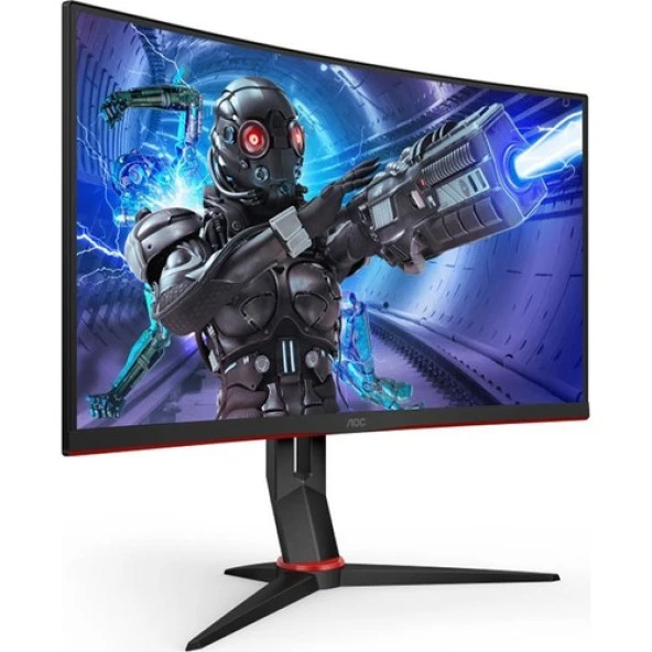 AOC 27 inc C27G2ZE/BK 240Hz 0.5 ms FreeSync Curved Monitör(Ölü Pixel) - 2