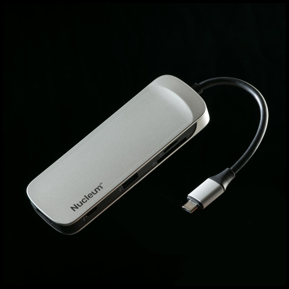 Kingston Nucleum HDMI + USB 3.1 + USB-C + MicroSD Apple Macbook Dönüştürücü Hub C-HUBC1-SR-EN - 4