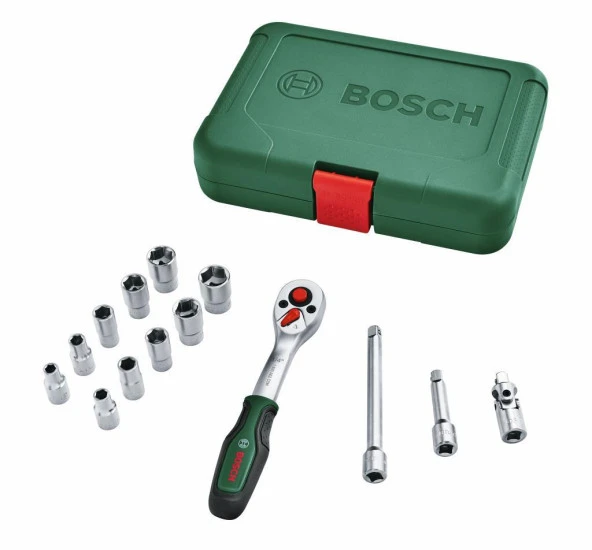 Bosch Home and Garden 1/4" Lokma Seti 14 Parça - 1600A02BY0 - 3