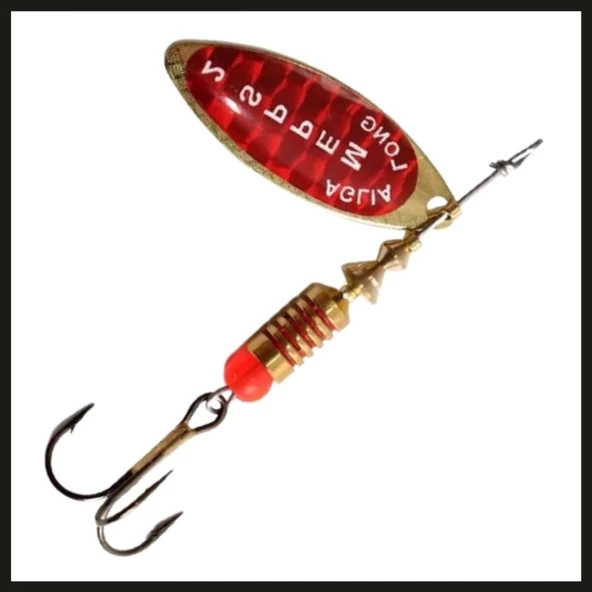 Uyguna-Yakala Mepps Altın-kırmızı Söğüt No:1 Aglia Long Redbo-KAŞ.402 ürün görseli