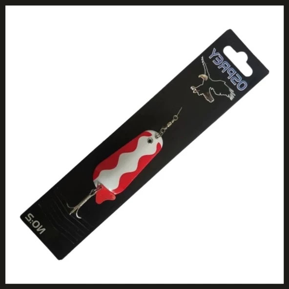 Uyguna-Yakala No:2/30 Gr Beyaz-kırmızı Turna Kaşık-KAŞ.363 ürün görseli