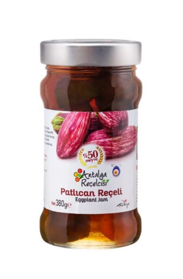 Antalya Reçelcisi Patlıcan Reçeli 380g Klasik Seri