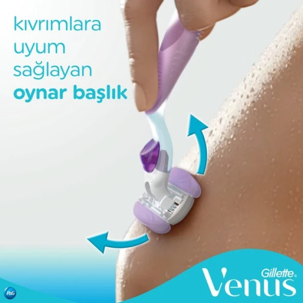 Gillette Venus Breeze Kadın Tıraş Makinesi 2 Yedekli - 7