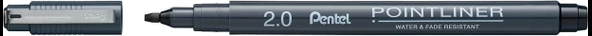 Pentel Pointliner 2.0mm Kesik Uçlu Kaligrafi Kalemi / S20P-C20A ürün görseli