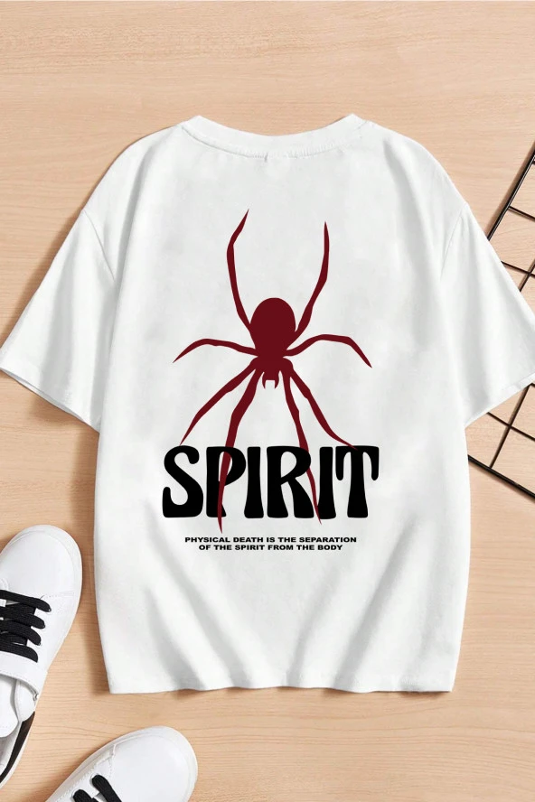 Çocuk Spirit Baskılı Pamuklu Tshirt