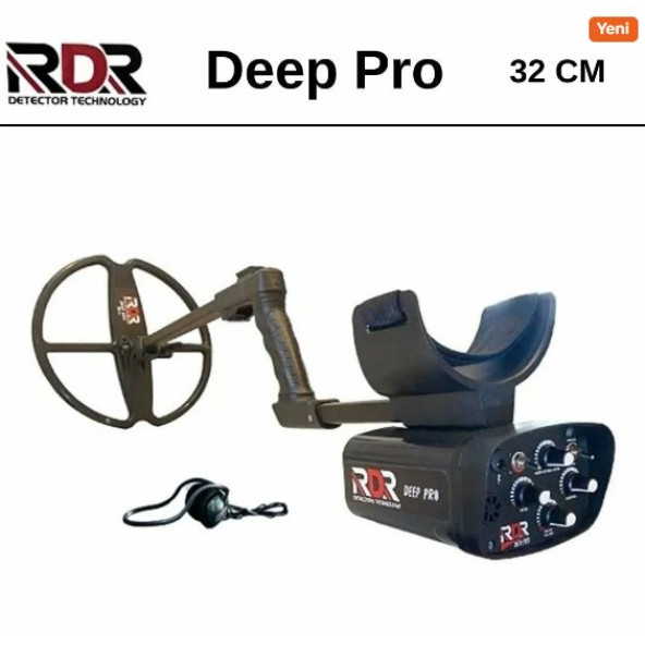 RDR Dedektör Rdr Deep Pro Dedektör 32cm