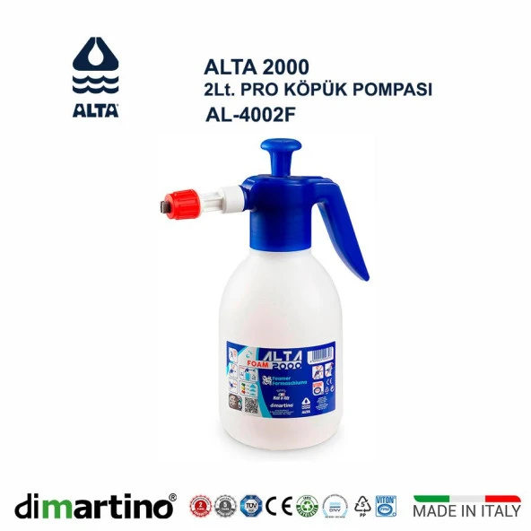 Dimartino  ALTA 2000 FOAM FPM VITON Köpük Pompası 2Lt.