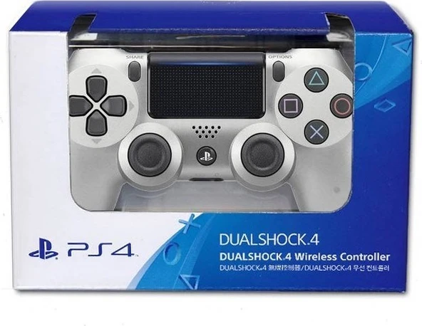 Sony DualShock 4 V2 Gümüş ZCT2 Kablosuz PS4 Oyun Kolu​​​​​​​ - 2
