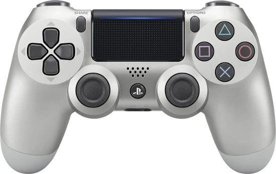 Sony DualShock 4 V2 Gümüş ZCT2 Kablosuz PS4 Oyun Kolu​​​​​​​