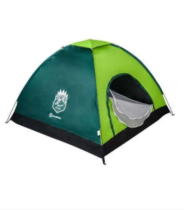 Manuel Kamp Çadırı 4 Kişilik 200*200*135/Yeşil