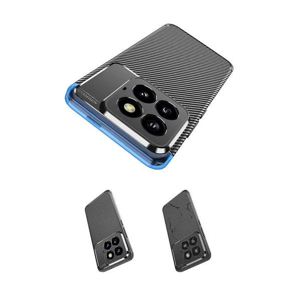 Vendas Xiaomi Mi 14 Pro Kılıf Zore Negro Silikon Kapak - 4