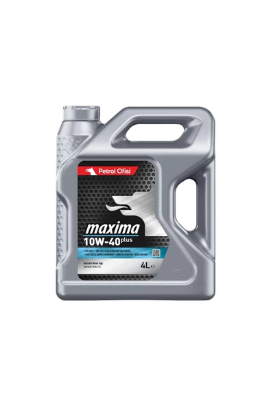 Maxıma 10w-40 Plus Benzin& Dizel Motor Yağı 4 Litre 2023 Üretim