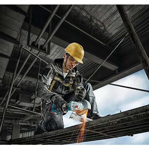 Bosch Gws 180 Li- 18 Volt 4 Amper Çift Batarya 125 mm Akülü - 5