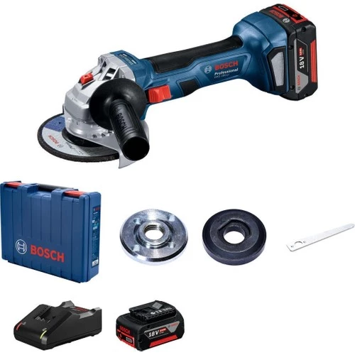 Bosch Gws 180 Li- 18 Volt 4 Amper Çift Batarya 125 mm Akülü