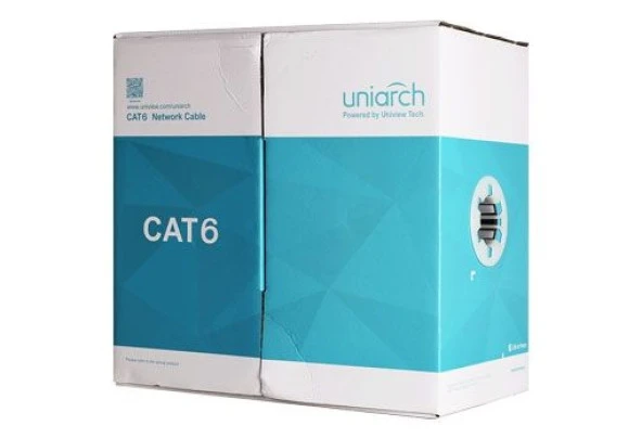 UNIWIZ CAB-6-AE 305m CAT6 UTP KABLO,GRİ,24AWG