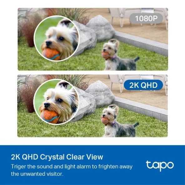 TP TAPO C420S2 SMART WIRE FREE KAMERA,2 KAMERA SİSTEM - 4
