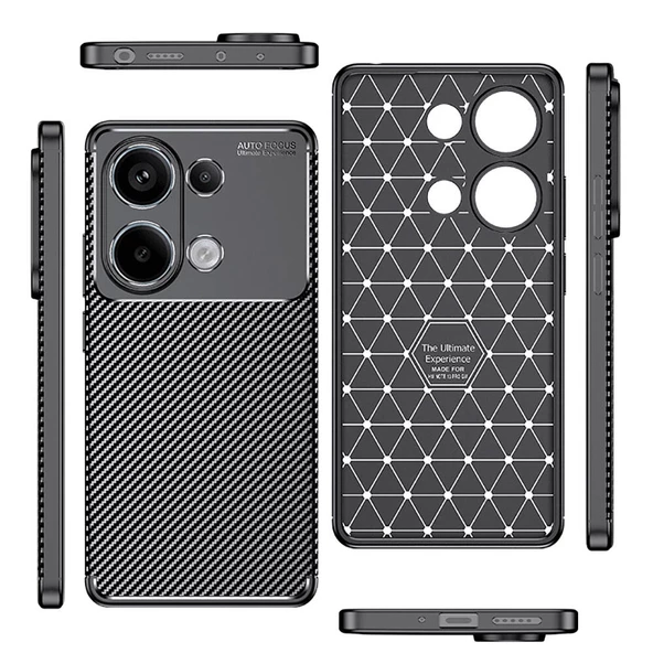 Vendas Xiaomi Redmi Note 13 Pro 4G Kılıf Zore Negro Silikon Kapak - 9