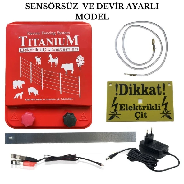 Tıtanium Shock 30KD Elektrikli Çit Sistemi Domuz Kovucu 30000 Volt ürün görseli