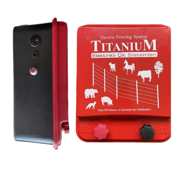 Tıtanium Shock 30KD Elektrikli Çit Sistemi Domuz Kovucu 30000 Volt - Resim 3
