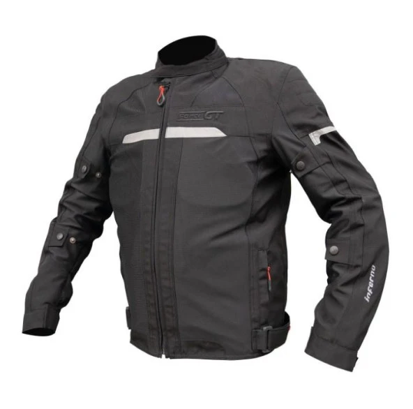 Forte Gt Xbyc 1072 İnferno 4 Mevsim 3 Katmanlı Korumalı Erkek Motosiklet Montu XXL Beden - 4