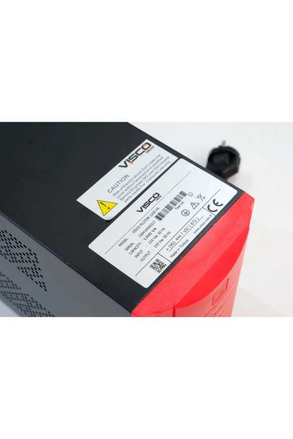 Plüton Serisi 1200VA Line Interactive Ups Kesintisiz Güç Kaynağı - 3