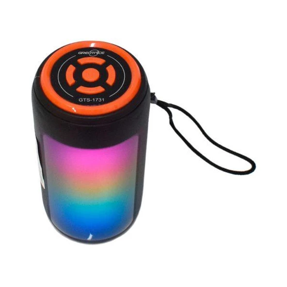 GTS-1731 Rgb Ledli Bluetooth Hoparlör Usb-Tf-Fm Radyo - 2