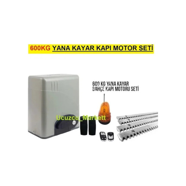 OTOPARK KAYAR KAPILAR İÇİN 600KG YANA KAYAR KAPI MOTOR SETİ