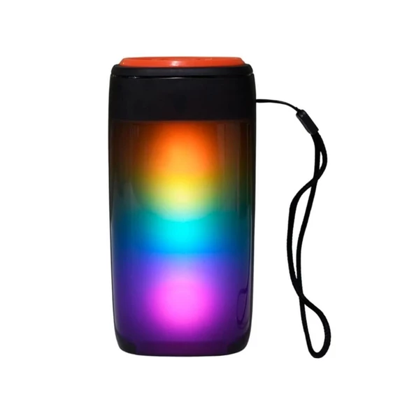 GTS-1731 Rgb Ledli Bluetooth Hoparlör Usb-Tf-Fm Radyo