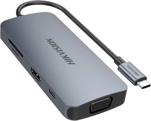 Hikvision HS-HUB-DS801 8 Port Usb 3.0 Port Type-C Dönüştürücü - 2