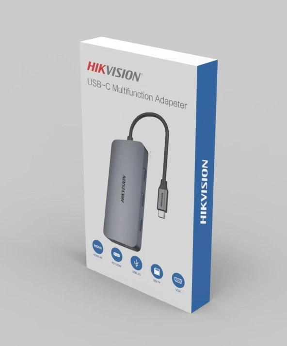 Hikvision HS-HUB-DS801 8 Port Usb 3.0 Port Type-C Dönüştürücü - 5
