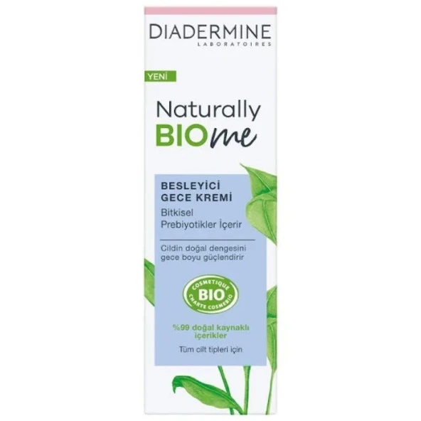 Dıadermıne Naturally Bıo Me Besleyici Gece Kremi 50 Ml