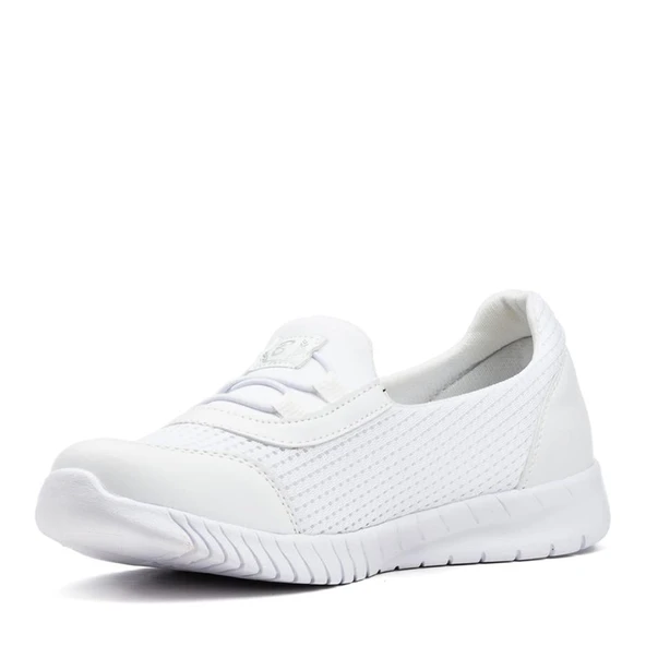 Albishoes Kadın Anne Bağcıksız Kolay Giyim Günlük Yürüyüş Babet Ayakkabı Anatomik Spor Ayakkabı - Resim 3