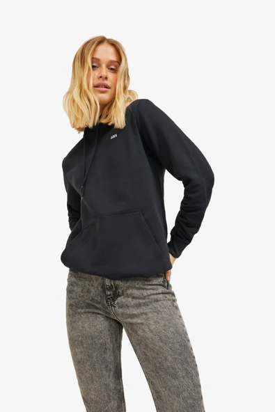 JJXX Jxabbie Kadın Siyah Sweatshirt 12223961-Black
