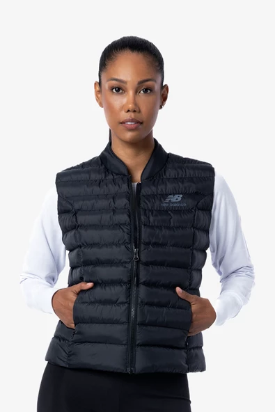 New Balance Lifestyle Women Vest Kadın Siyah Yelek WNV3229-BK