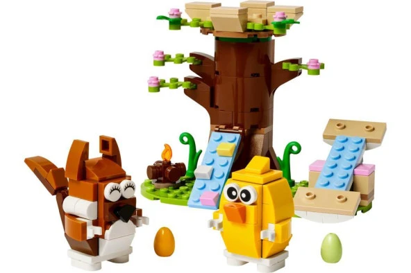 LEGO Seasonal 40709 Spring Animal Playground - Resim 3