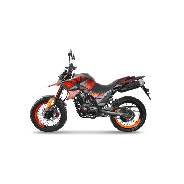 YUKİ TEKKEN 125 MH125GY-15A CROSS 125cc MODEL 2023 RENK KIRMIZI-SİYAH - 3