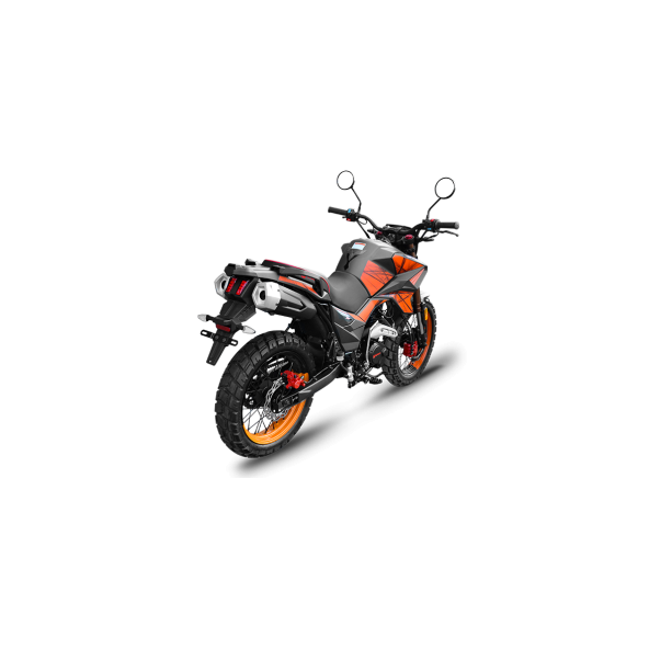 YUKİ TEKKEN 125 MH125GY-15A CROSS 125cc MODEL 2023 RENK KIRMIZI-SİYAH - 4