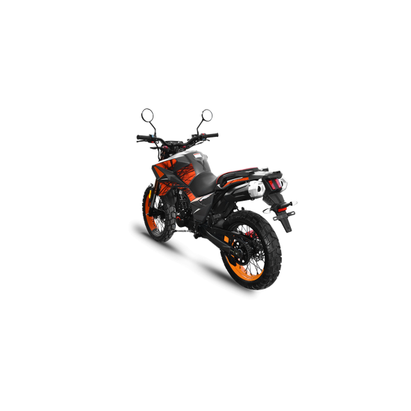 YUKİ TEKKEN 125 MH125GY-15A CROSS 125cc MODEL 2023 RENK KIRMIZI-SİYAH - 5