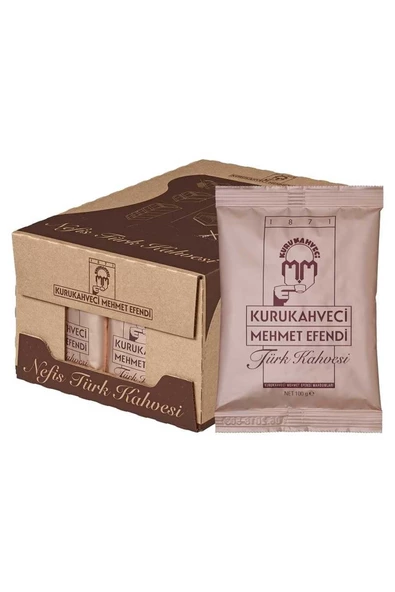 Kurukahveci Türk Kahvesi 100gr (50 Li Set) (2 Koli*25) - Resim 2