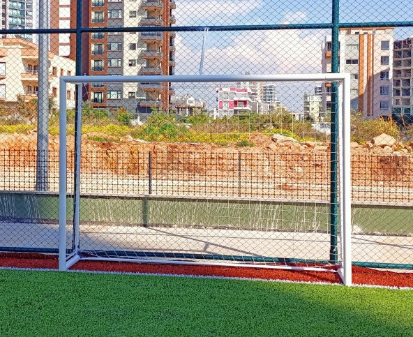 Adelinspor 2,20*4,0*0,60 m Diomond Metal Halı Saha Kale Direği