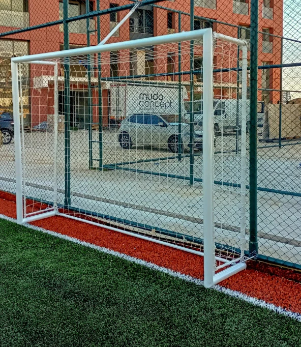 Adelinspor 2,20*4,0*0,60 m Diomond Metal Halı Saha Kale Direği - 6