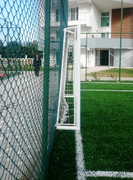 Adelinspor 2,20*4,5*0,60 m Diomond Metal Halı Saha Kale Direği - 10