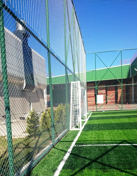 Adelinspor 2,20*4,5*0,60 m Diomond Metal Halı Saha Kale Direği - 6